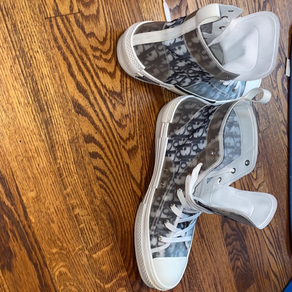 Dior Homme LEATHER TRAINERS - Picture 2 of 10